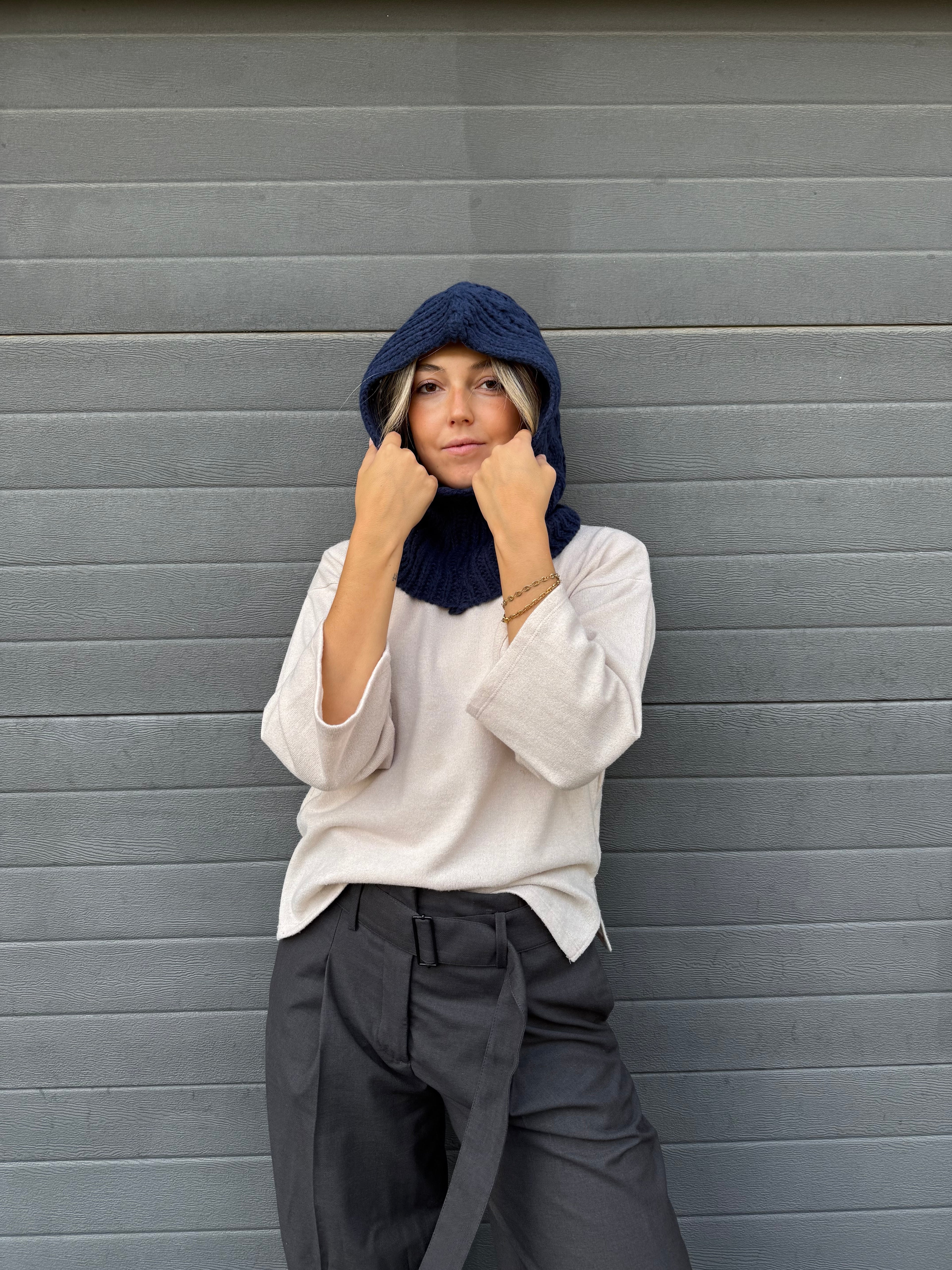Balaclava ochos azul