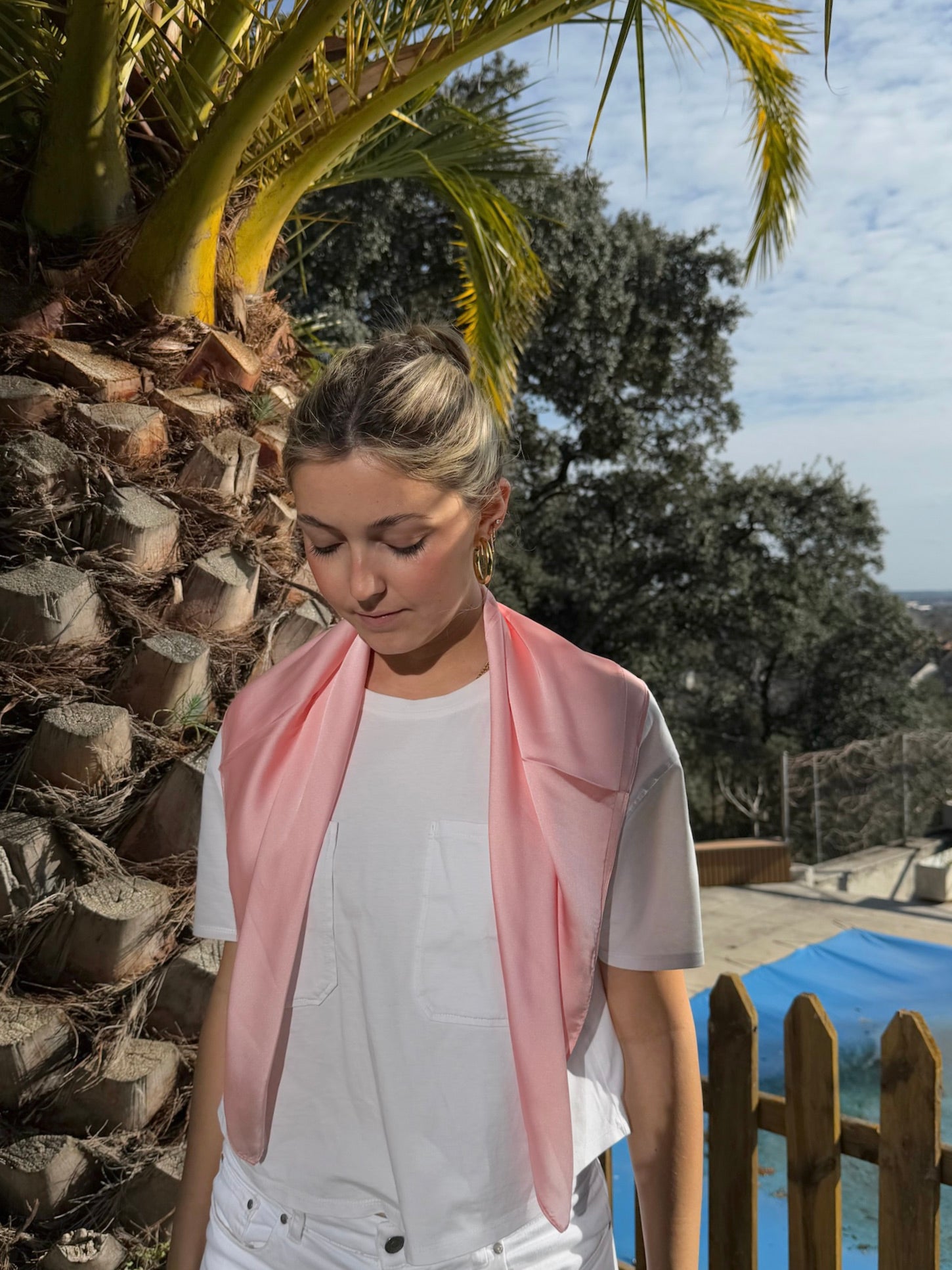 Pañuelo rosa