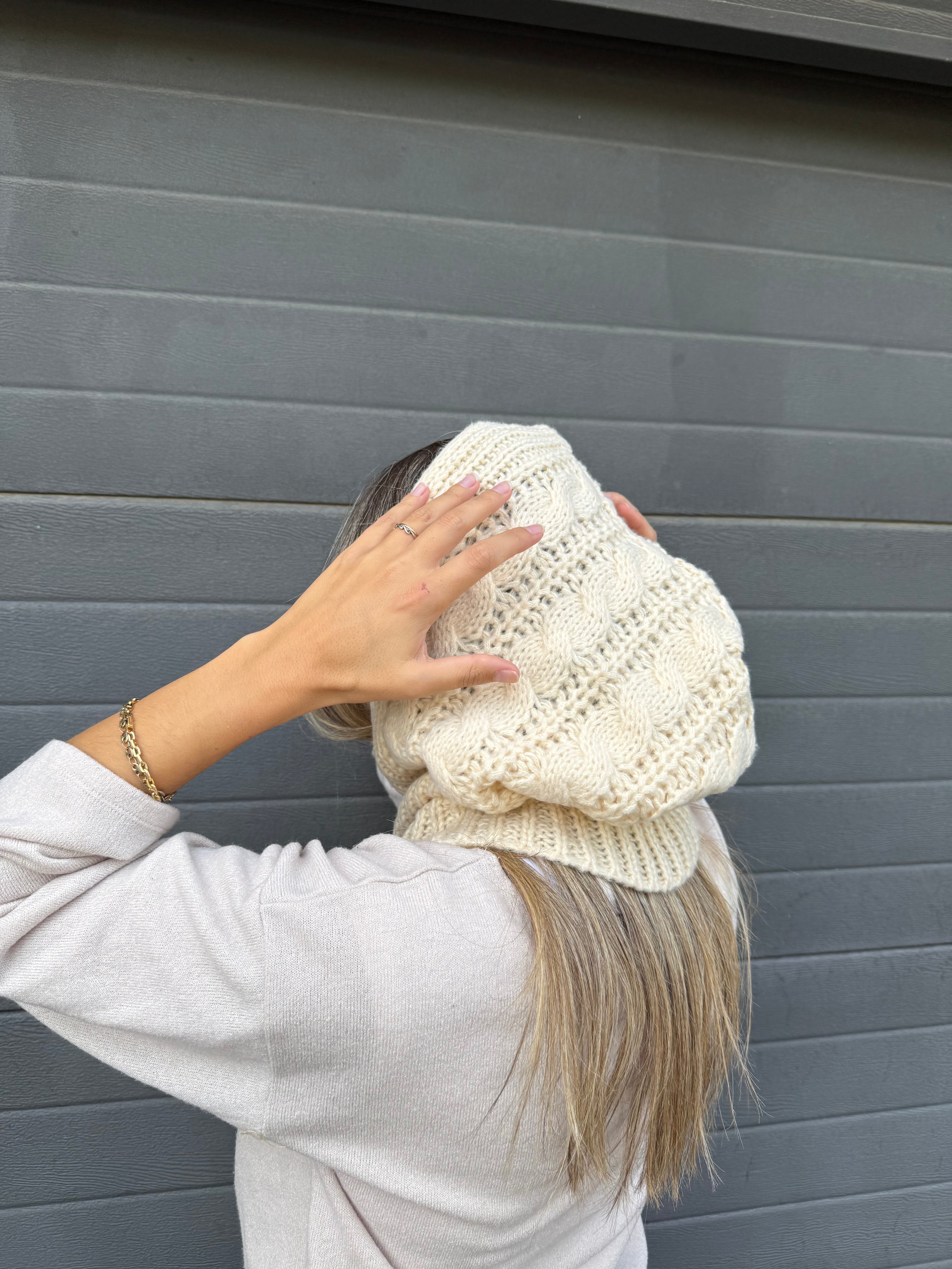 Balaclava ochos blanco