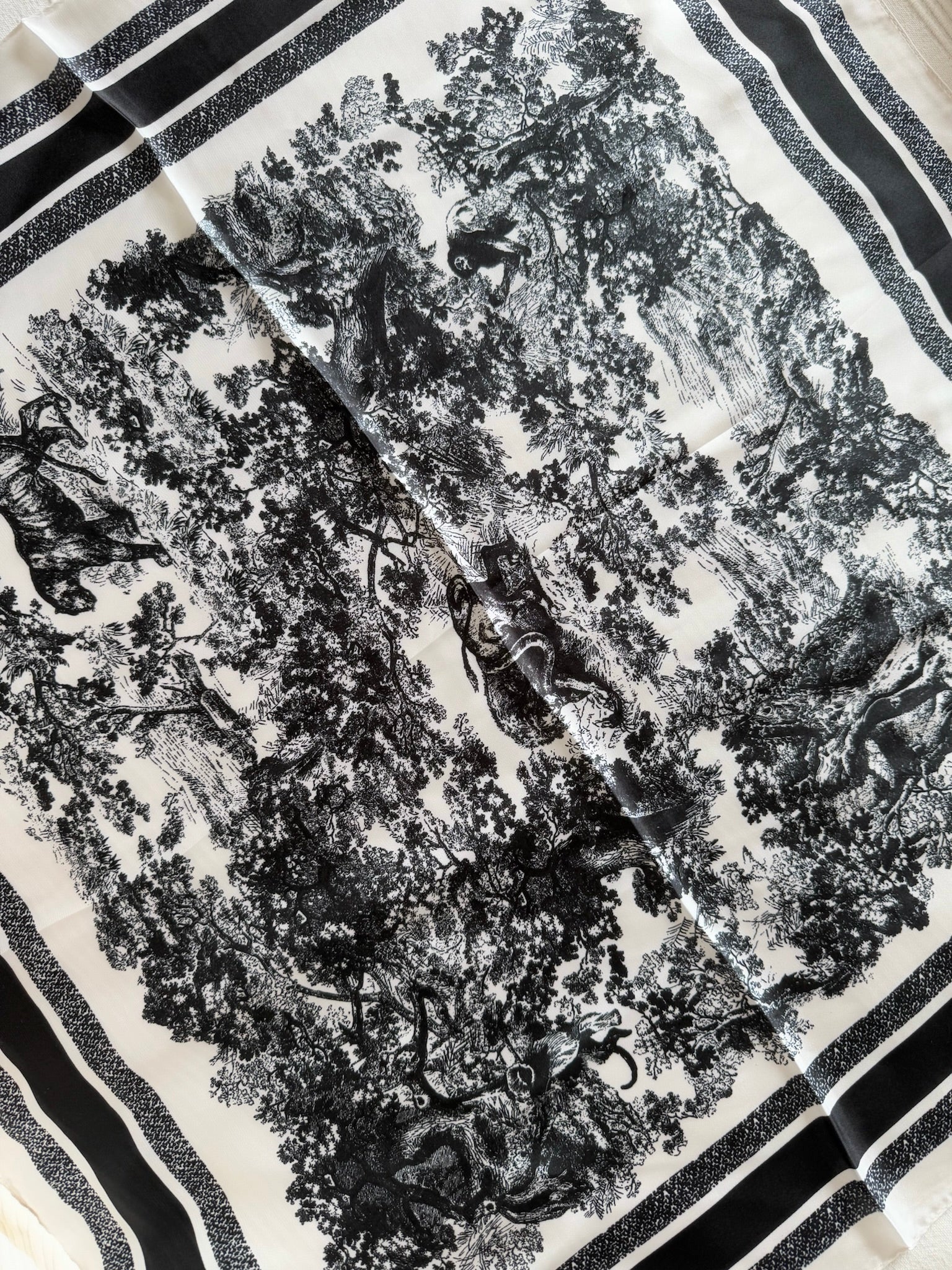 Pañuelo toile de Jouy