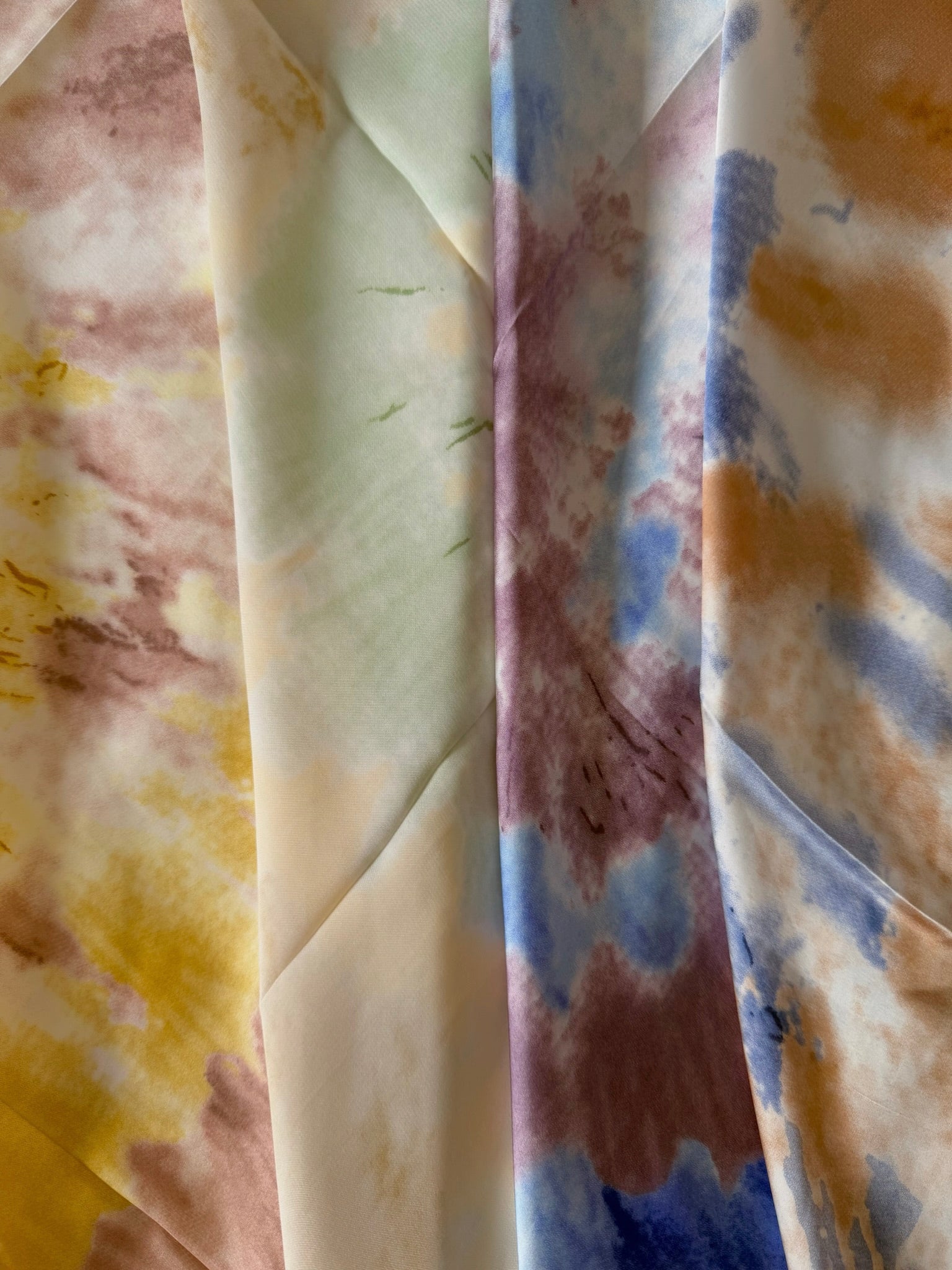 Pañuelo tie dye (verde y marrón)