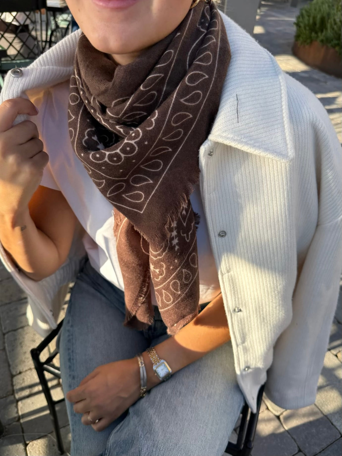 Bandana Galilei marrón