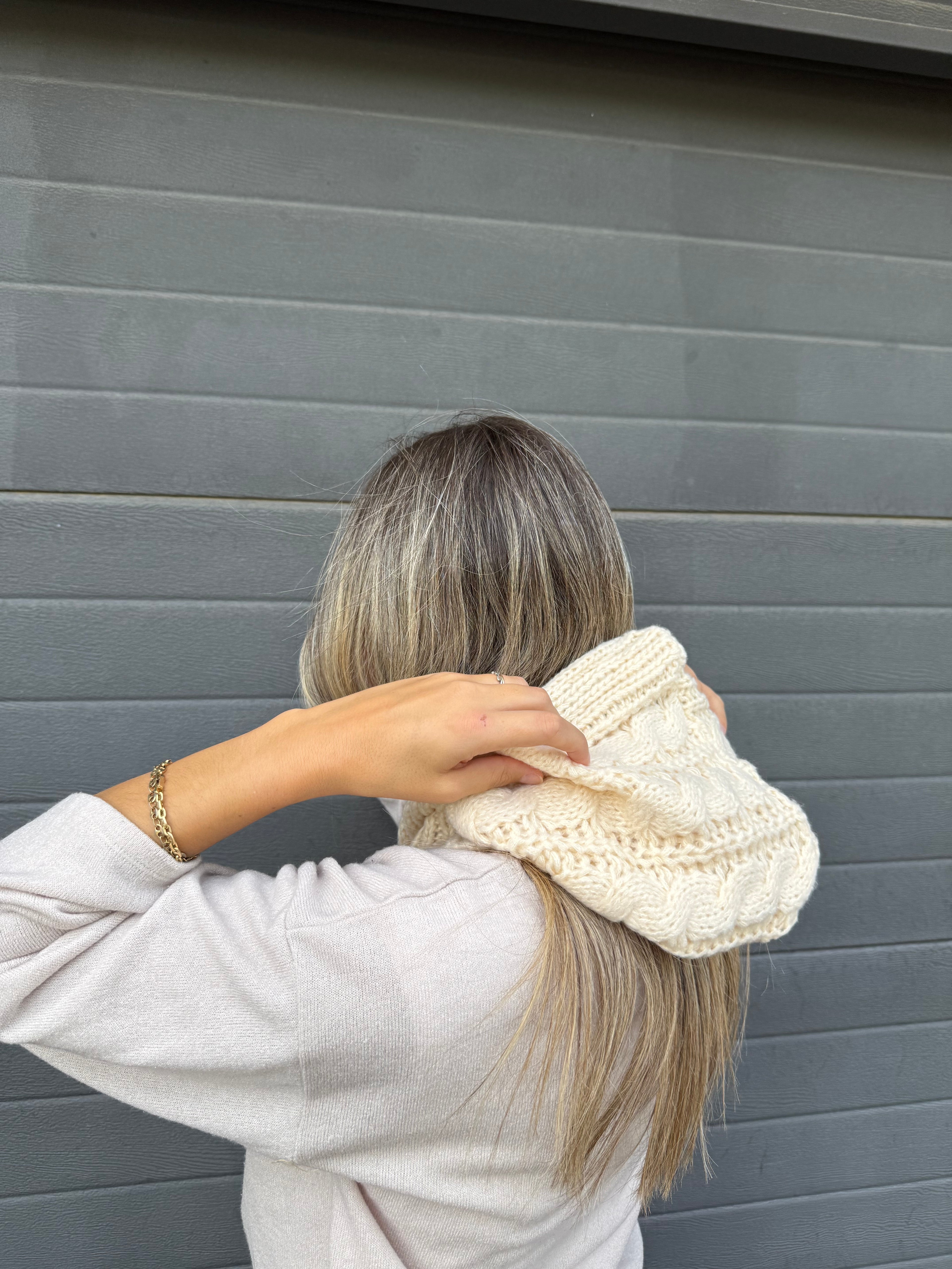 Balaclava ochos blanco